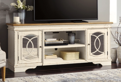 Realyn XL TV Stand w/Fireplace Option