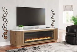 Camdill XL TV Stand w/ Fireplace Option
