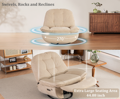 Moca Swivel, Rocker Recliner