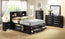 Emily Black Queen Storage Bedroom Set