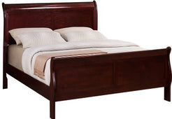 Cherry Philip Bed & Promo Mattress - Katy Furniture
