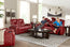 Robin Red Power Sofa & Loveseat