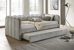 Melody Daybed W/ LED - Light Grey