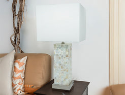 Pearl Square Table Lamp