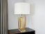 Transitional Golden Accent Table Lamp
