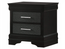 Amalia Black Nightstand