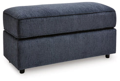 Azure  Oversized Accent Ottoman