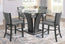 Camelia Counter Height Table w / 4 Chairs