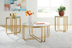 Milloton Coffee Table w/ 2 End Tables