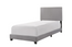 Erin Grey Bed w/ Nailhead