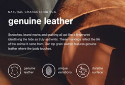 Frankie Leather Loveseat