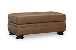 Carianna Leather Ottoman