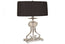 Table Lamp Silver & Black