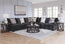 Midnight 3pc Sectional