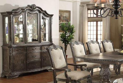 Kiera Grey China Cabinet - Katy Furniture