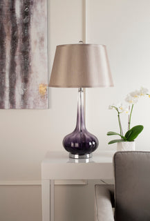 Minerale Mulberry Glass Lamp