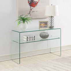 Glass Console Table
