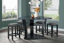 Hilson Counter Height Table w/6 Stools